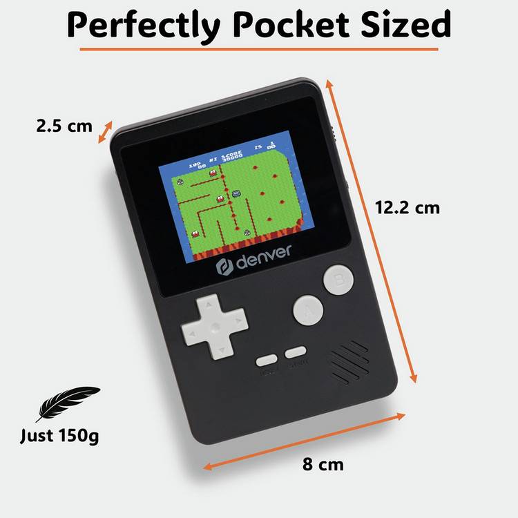 Denver handheld gaming console GMP-290 black, UK version