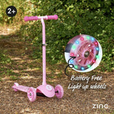 Zinc My First 3-in-1 scooter in pink, UK version