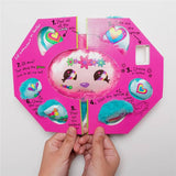 Tattoo Meez pink plushie toy 20cm (British brand)