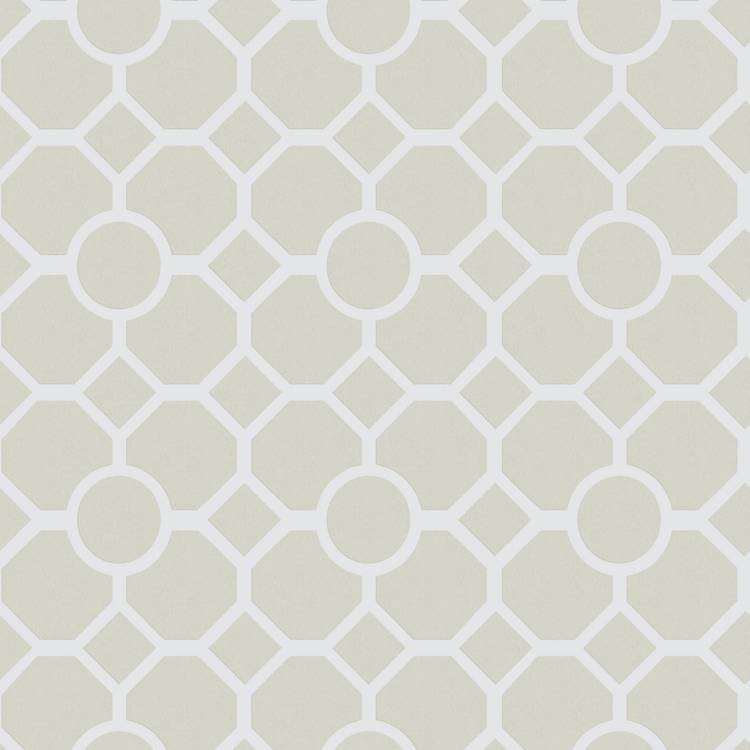 RHS lattice fretwork natural wallpaper, UK version