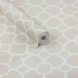 RHS lattice fretwork natural wallpaper, UK version