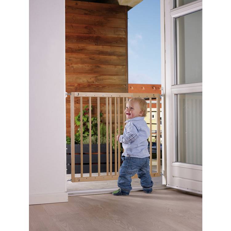 Babydan wooden extending safety gate, imported from the UK