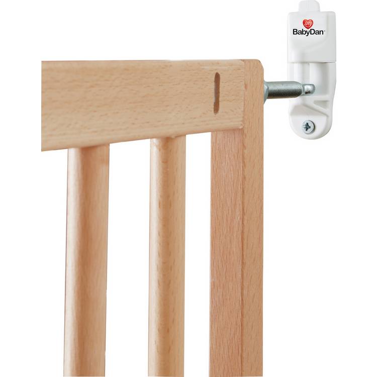 Babydan wooden extending safety gate, imported from the UK