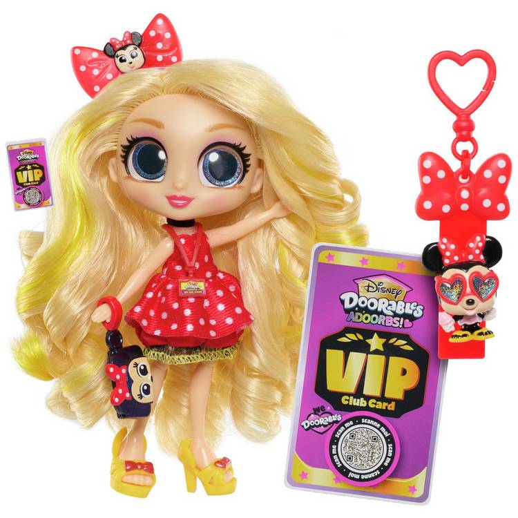 Disney Doorables Adoorbs Doll with accessories, UK version