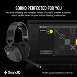 Corsair HS80 MAX wireless gaming headset grey PS5 PS4 PC - British product