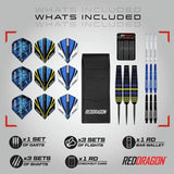 Red Dragon Luke Humphries Coolhand darts set 22g, UK version
