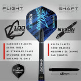Red Dragon Luke Humphries Coolhand darts set 22g, UK version