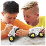 Hot Wheels monster truck custom twin pack with ramp and pens, imported from the UK