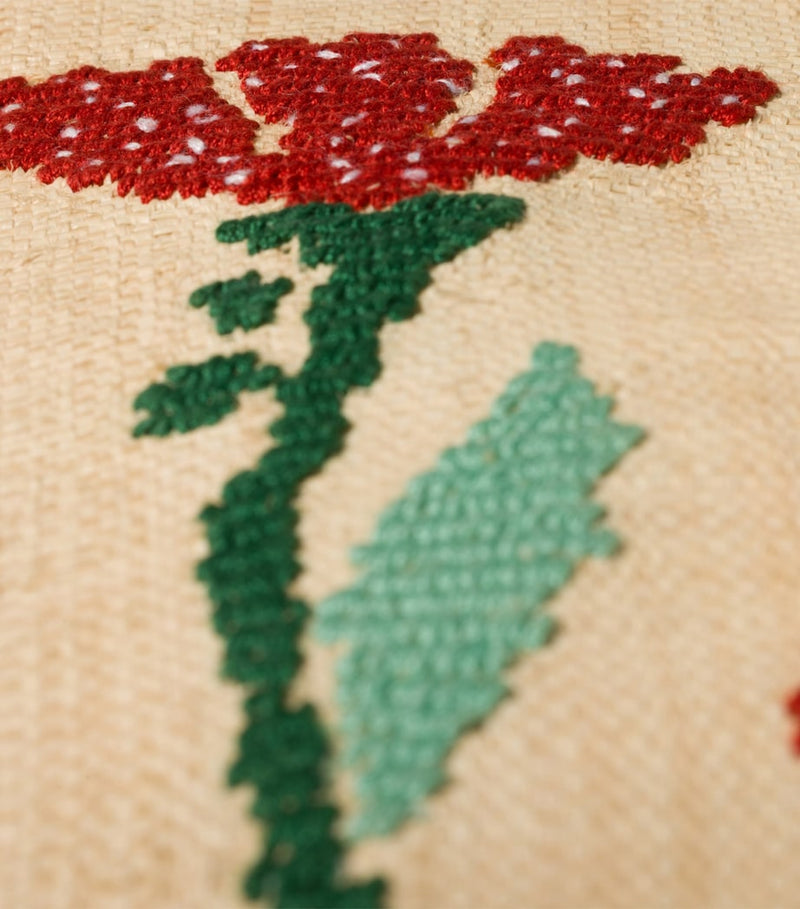 Miu Miu Raffia Ivy Tote Bag woven raffia - British product