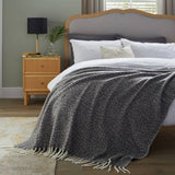 Argos Habitat Faux Mohair Throw - Charcoal - 150x200cm- Buy online at McGrocer