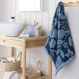 Argos Habitat Foliage Hand Towel Navy 90cm x 50cm- Buy online at McGrocer