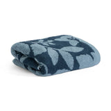 Habitat foliage hand towel navy 90cm x 50cm (British brand)
