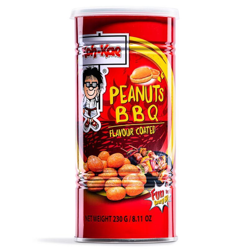 Koh-Kae BBQ flavour coated peanuts (British brand)