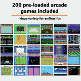 Denver GMP-295 handheld gaming console white and blue (British brand)
