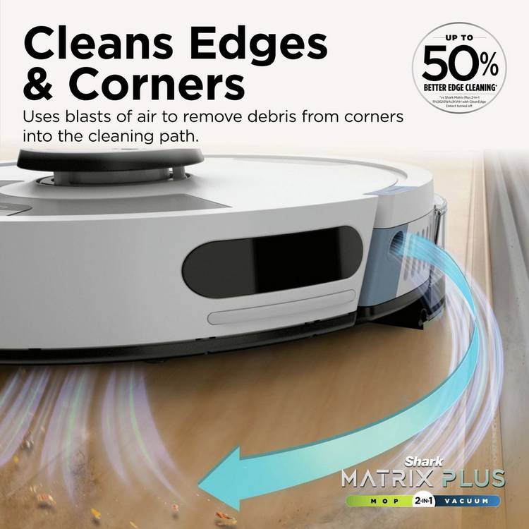 Shark Matrix Plus 2-in-1 robot vacuum cleaner, UK version