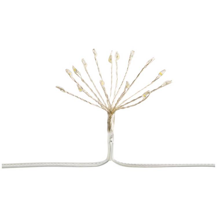 Sainsburys solar starburst LED string lights 4.7m, UK version
