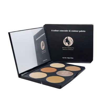 Superdrug Eeve Beauty 6 Colour Concealer and Contour Palette 130g- Buy online at McGrocer