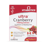 Holland & Barrett Vitabiotics Ultra Cranberry 750mg Food Supplement 30 Tablets- Buy online at McGrocer