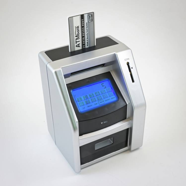 RED5 ATM bank touch screen interactive toy (British brand)