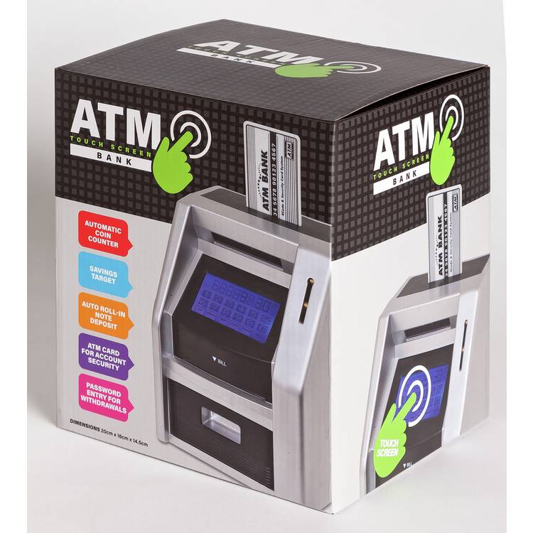 RED5 ATM bank touch screen interactive toy (British brand)