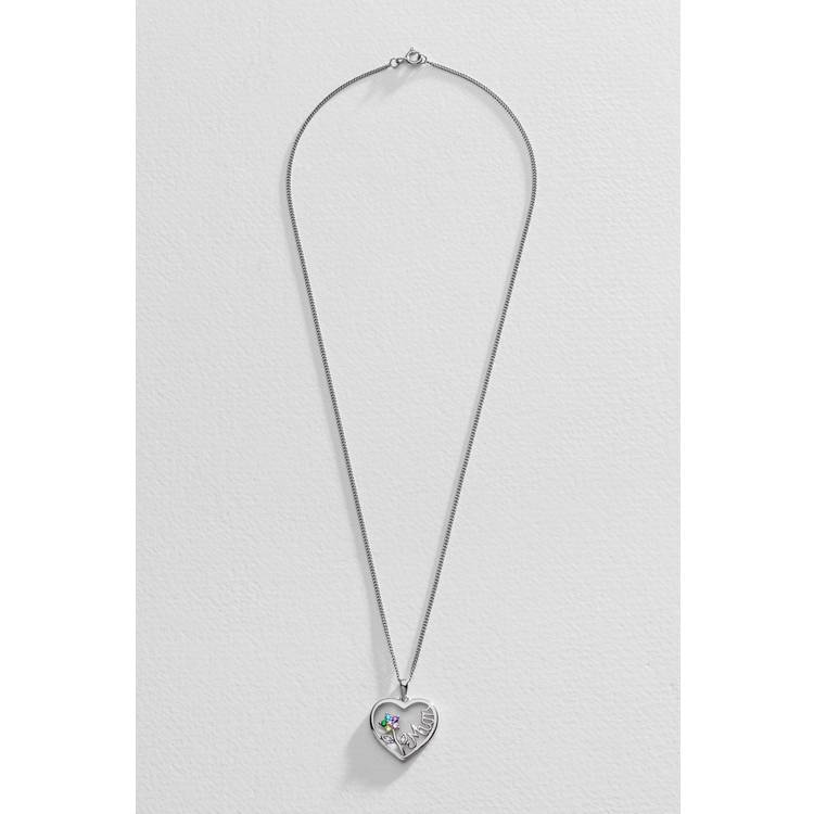 Moon & Back Mum pendant necklace, imported from the UK