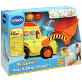 VTech Pop a Ball Digger push-along toy - British product