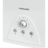 Cookworks long slot 4 slice toaster white - British product