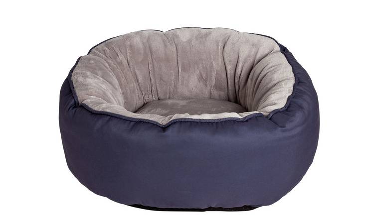 Woodland cat bed small donut-shaped with raised edges, UK version