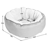 Woodland cat bed small donut-shaped with raised edges, UK version