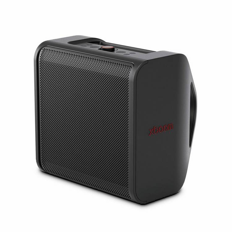 LG xboom Stage 301 party Bluetooth speaker, black (British brand)