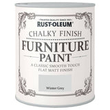 Rust-Oleum Furniture Paint Winter Grey 750ml - British product