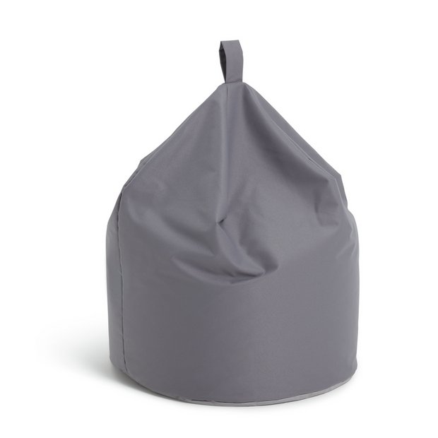 Kaikoo classic large grey bean bag, UK version
