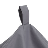 Kaikoo classic large grey bean bag, UK version
