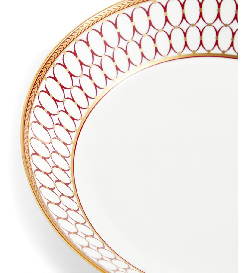 Wedgwood Renaissance Red pasta bowl 24cm (British brand)