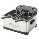 Cookworks twin professional deep fat fryer dual basket 5L - British product