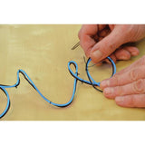 Neon effect sign DIY craft kit blue 3m, UK version