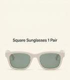Celine acetate irregular sunglasses three dots, UK version