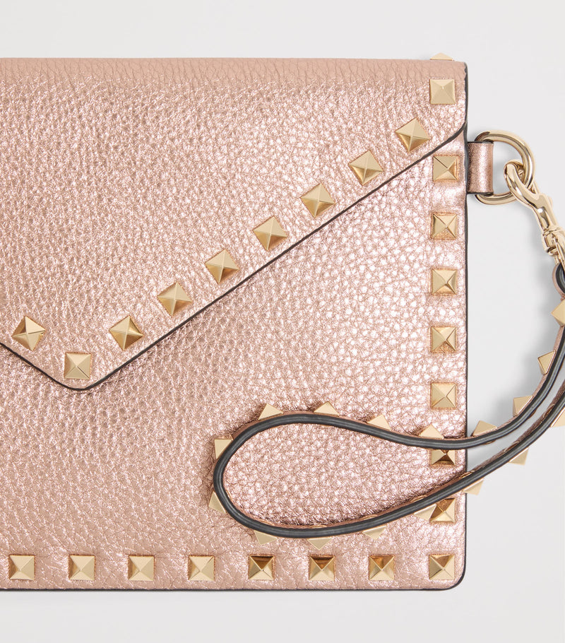 Valentino Garavani Rockstud clutch bag, UK version