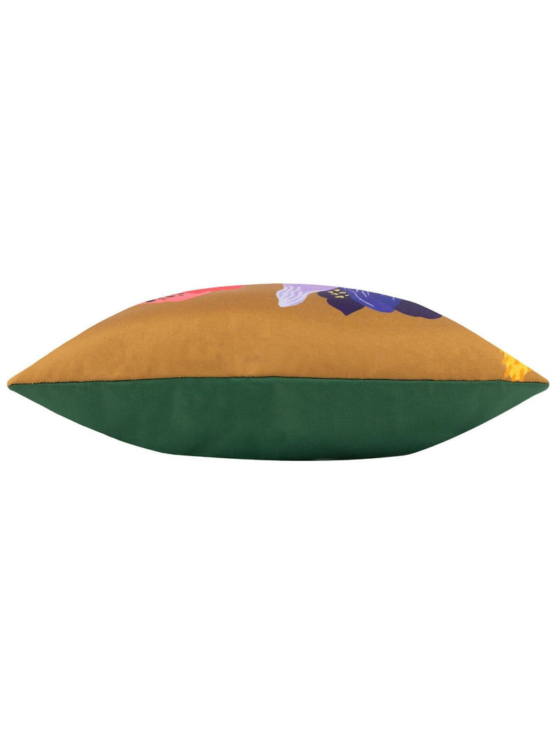 Wylder Nature yellow celandine floral cushion 43cm, UK version