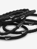 Nike black flex hair tie 6 pack (British brand)
