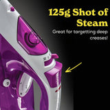 Russell Hobbs Speedglide steam iron with non-stick soleplate - British product