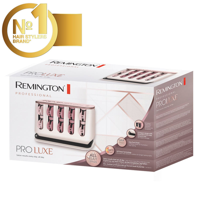 Remington PROluxe heated hair roller set (British brand)