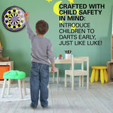 Target Luke Littler magnetic dartboard set 12 darts British brand