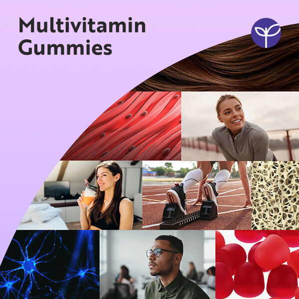 Nutravita multivitamin gummies 60 berry, imported from the UK