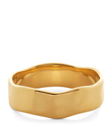 Harrods Monica Vinader Gold Vermeil Siren Me Ring- Buy online at McGrocer