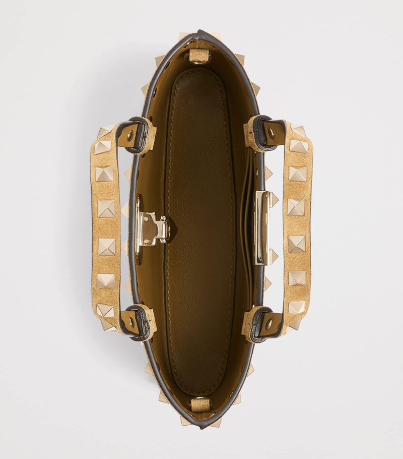 Valentino Garavani mini Rockstud leather tote bag (British brand)