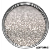 Rust-Oleum glitter paint Silver 125ml - British product