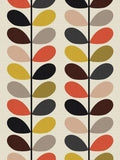 Orla Kiely Cream Multi Stem roller blind, imported from the UK