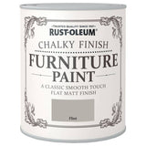 Rust-Oleum chalky furniture paint Flint 750ml - British product