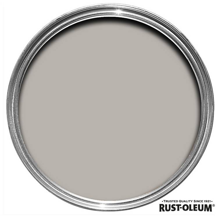 Rust-Oleum chalky furniture paint Flint 750ml - British product